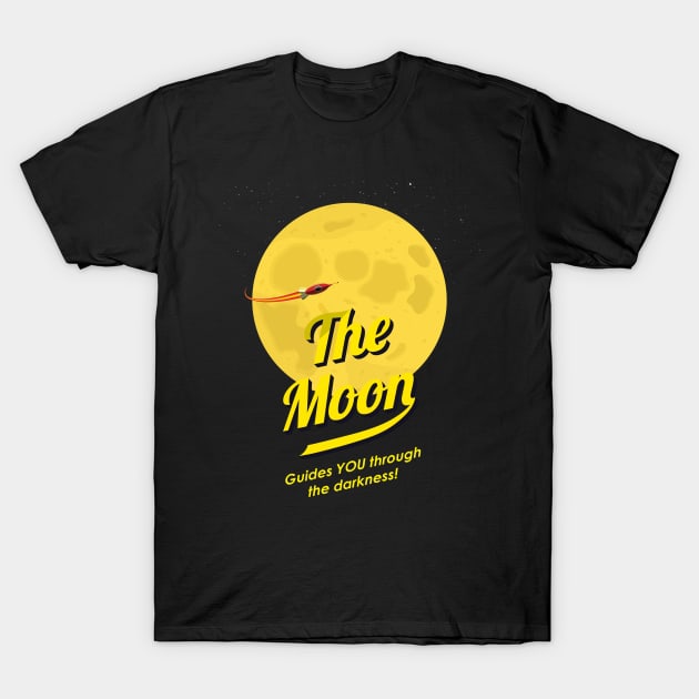 The Moon! T-Shirt by Hazeman